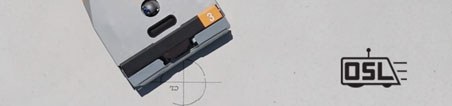 Oh Snap Layout robotic layout printer with the OSL logo